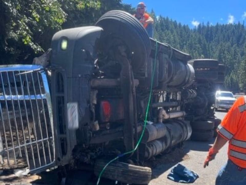 I-5 accident recovery