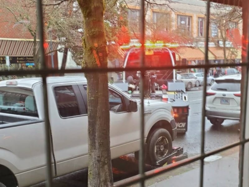 Good Hill flatbed towing